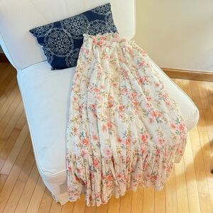 The Great floral skirt